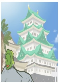 彩虹画。