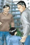 绿帽父子受精母