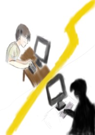我真的很想要离开这个世界，但在这之前，至少要和你打一场游戏